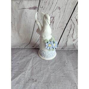 Hermitage Pottery Fine Porcelain Collection 1998 Swan Bell Read